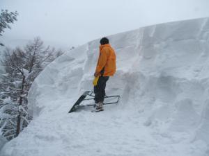 雪下し作業1