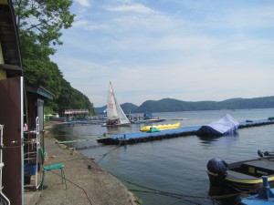 今日の野尻湖