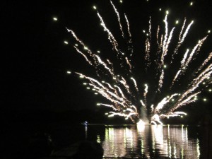 野尻湖花火大会が開催されました。