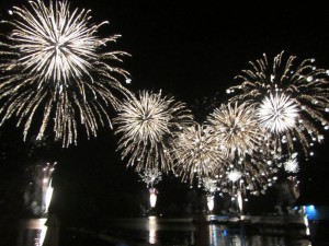 野尻湖花火大会が開催されました。