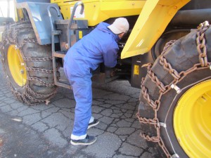 除雪出動準備万端です！