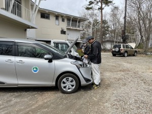 定期的に車両点検を行っています